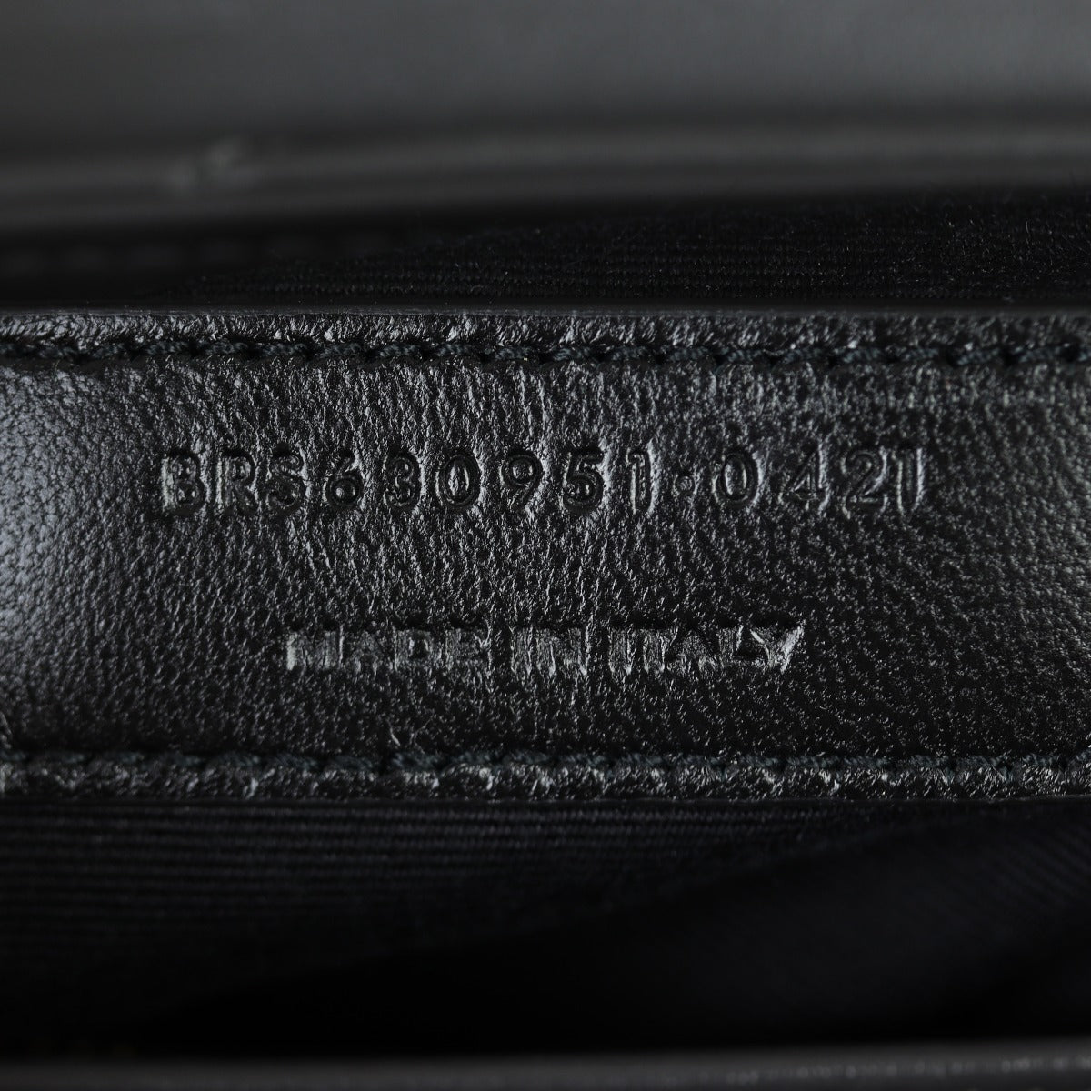 Saint Laurent Toy Loulou Date Code