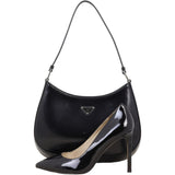 Prada Cleo Shoulder Bag Brushed Leather