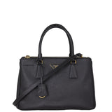 Prada Saffiano Lux Galleria Double Zip Tote Small