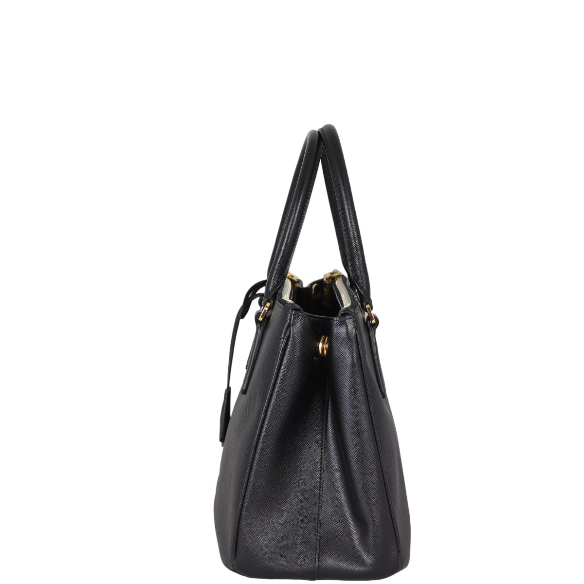 Prada Saffiano Lux Galleria Double Zip Tote Small