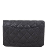 Chanel Classic Wallet on Chain | Black Gold Hardware