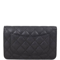 Chanel Classic Wallet on Chain | Black Gold Hardware