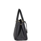 Prada Saffiano Lux Galleria Double Zip Tote Small