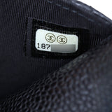 Chanel Classic Wallet on Chain | Black Gold Hardware