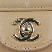 Chanel East-West Chocolate Bar Flap Bag Hardware