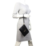 Saint Laurent Cassandre Flap Wristlet Pouch