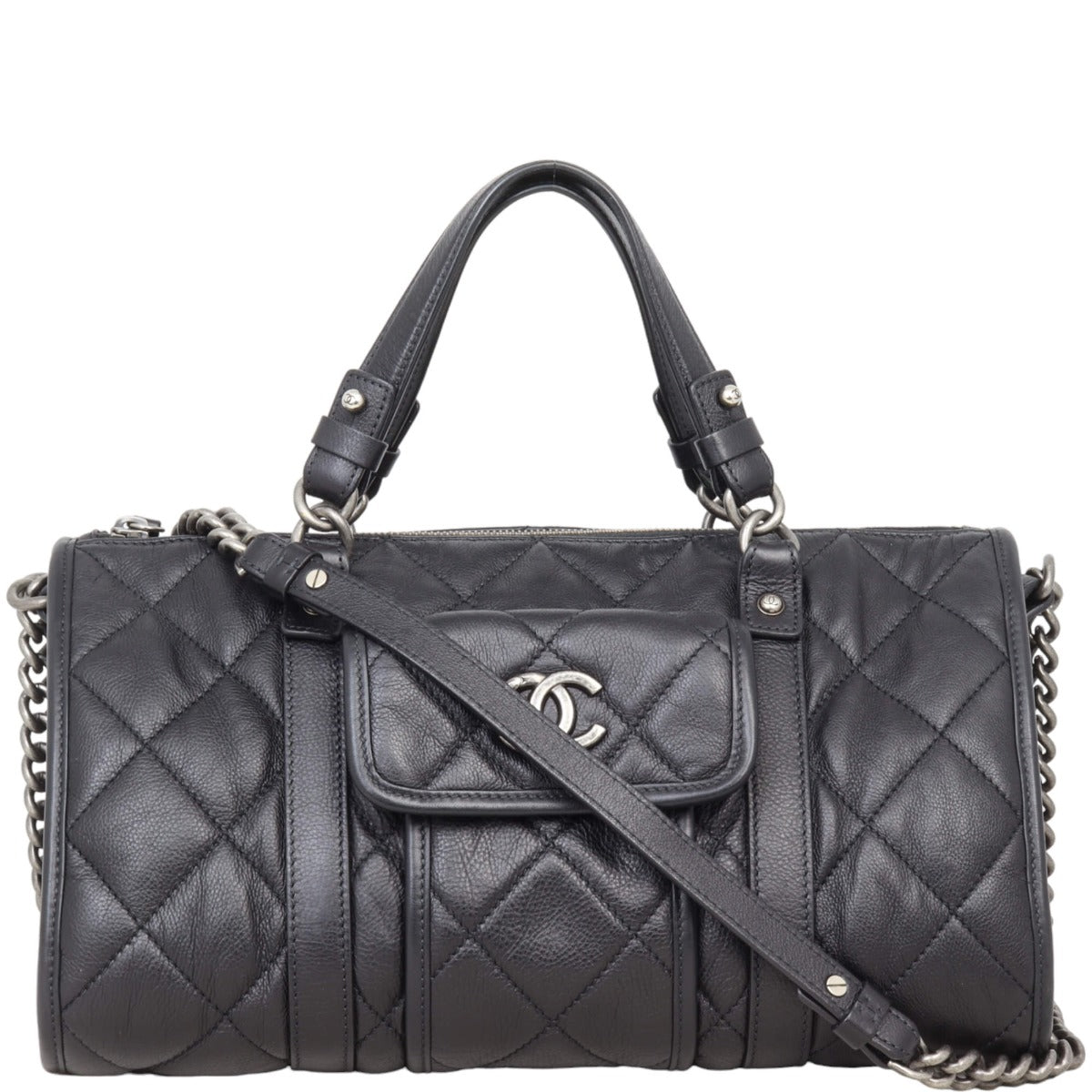Chanel Riviera Bowling Bag Medium
