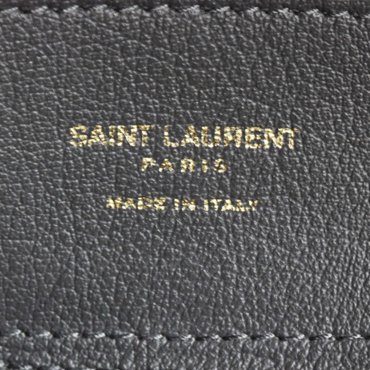 Saint Laurent Shopping Tote Interior Stamp