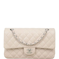 Chanel Classic Double Flap Medium | Light Beige