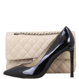 Chanel Classic Double Flap Medium | Light Beige