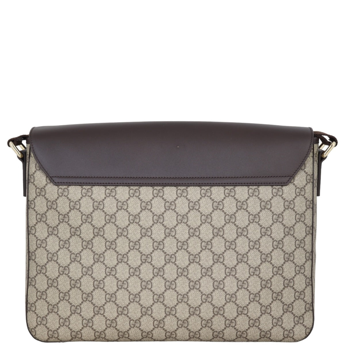 Gucci GG Supreme Leather Flap Messenger