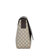 Gucci GG Supreme Leather Flap Messenger