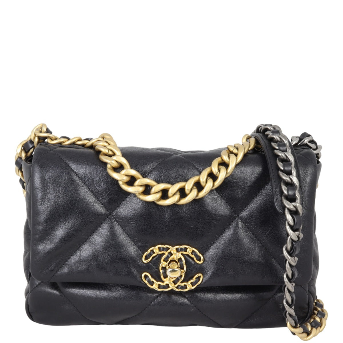 Chanel 19 Flap Bag Medium | Black 30 Series