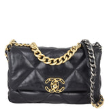 Chanel 19 Flap Bag Medium | Black 30 Series