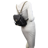 Chanel Duma Quilted Backpack Vintage | Black
