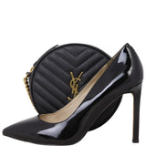 Saint Laurent Vinyle Round Camera Bag