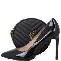 Saint Laurent Vinyle Round Camera Bag