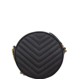 Saint Laurent Vinyle Round Camera Bag