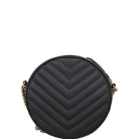 Saint Laurent Vinyle Round Camera Bag