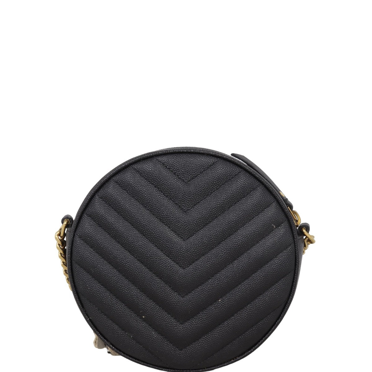 Saint Laurent Vinyle Round Camera Bag