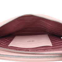 Prada Diagramme Nappa Mini Chain Shoulder Bag