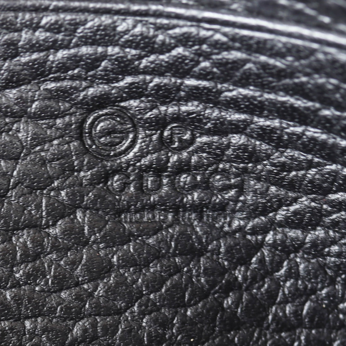 Gucci Interlocking G Wallet on Chain Interior Stamp