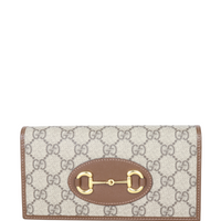 Gucci GG Supreme Horsebit 1955 Chain Wallet