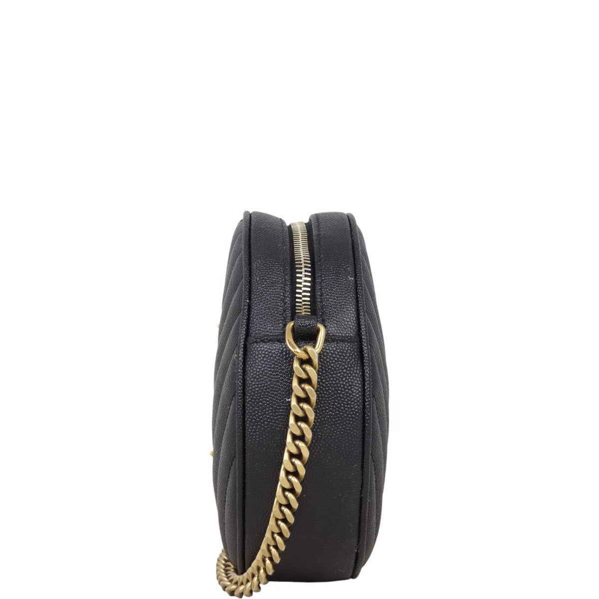 Saint Laurent Vinyle Round Camera Bag