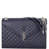 Saint Laurent Monogram Mix Matelasse Envelope Chain Bag Large