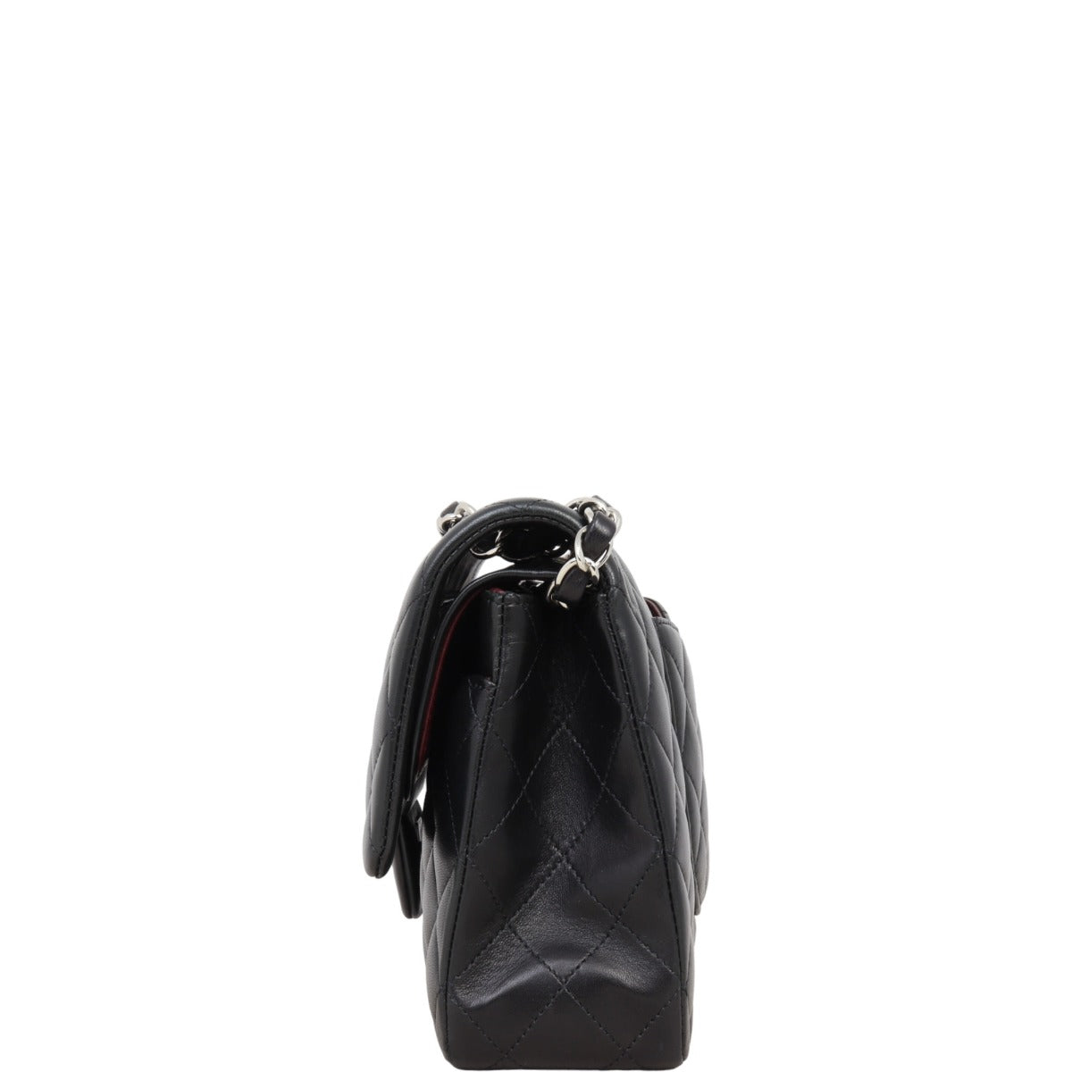 Chanel Classic Double Flap Medium | Black Lambskin