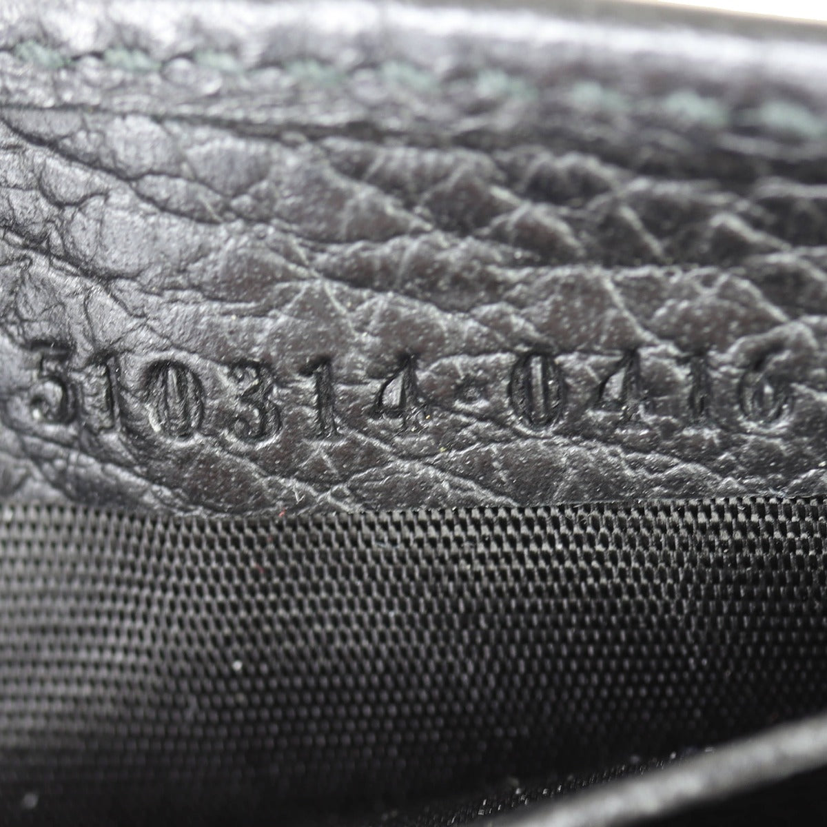 Gucci Interlocking G Wallet on Chain Date Code