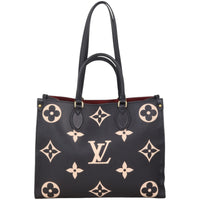 Louis Vuitton OnTheGo MM Monogram Empreinte Giant Bicolour