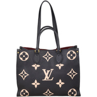 Louis Vuitton OnTheGo MM Monogram Empreinte Giant Bicolour