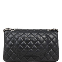 Chanel Classic Double Flap Medium | Black Lambskin