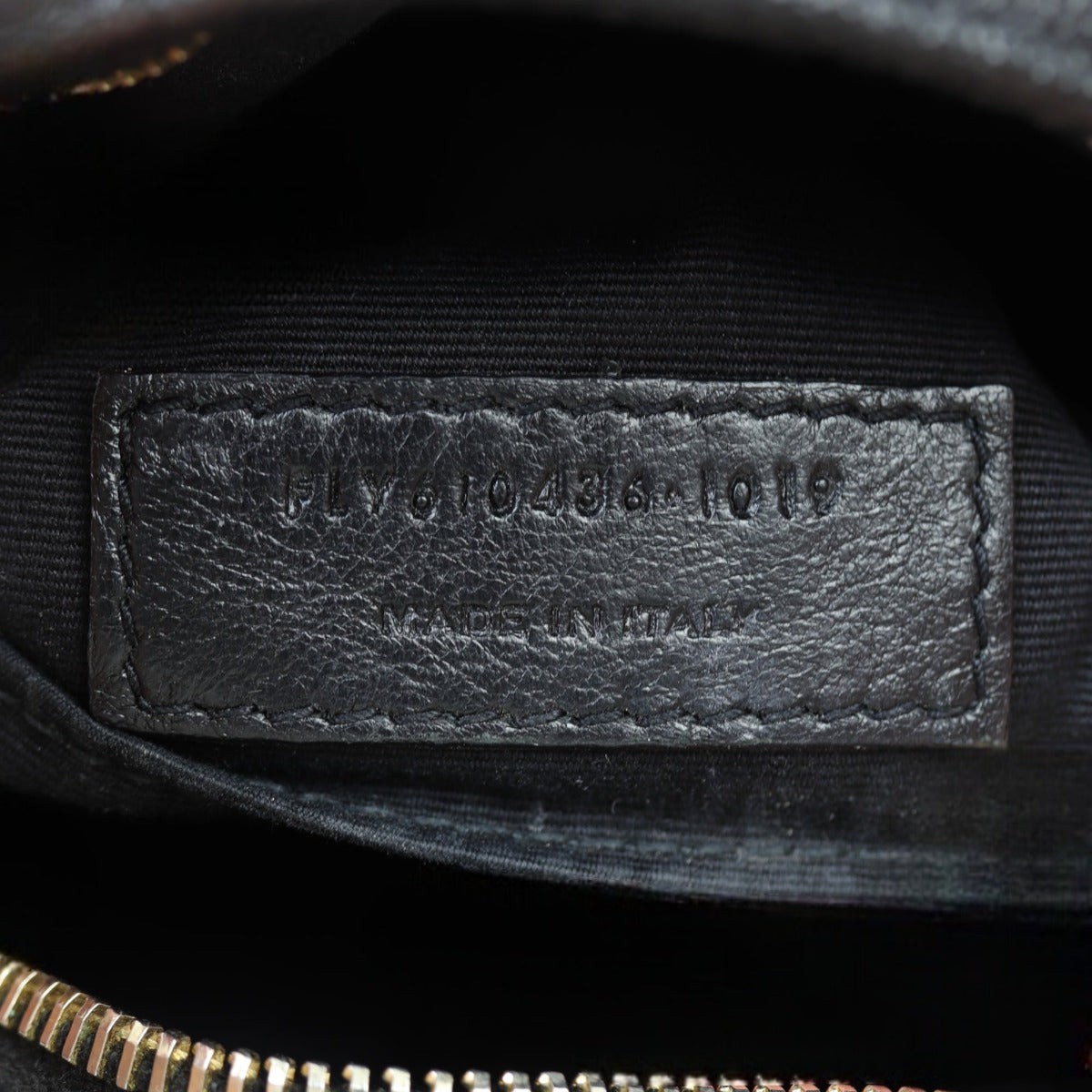 Saint Laurent Vinyle Round Camera Bag
