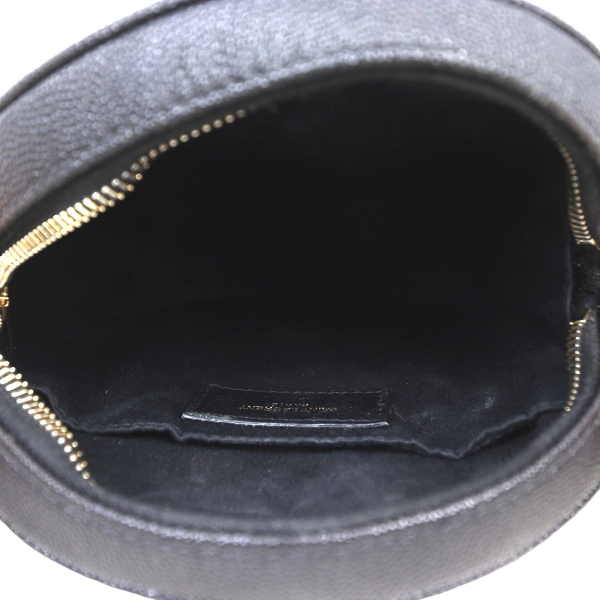 Saint Laurent Vinyle Round Camera Bag