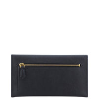 Prada Saffiano Envelope Wallet Back