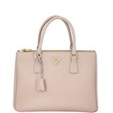 Prada Saffiano Lux Galleria Double Zip Tote Medium