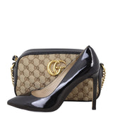 Gucci GG Canvas Marmont Diagonal Small Camera Bag