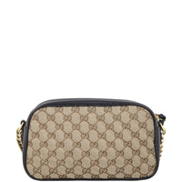 Gucci GG Canvas Marmont Diagonal Small Camera Bag