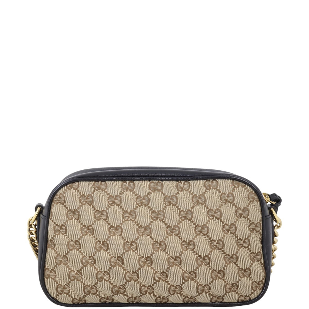 Gucci GG Canvas Marmont Diagonal Small Camera Bag