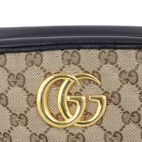 Gucci GG Canvas Marmont Diagonal Small Camera Bag