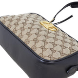 Gucci GG Canvas Marmont Diagonal Small Camera Bag