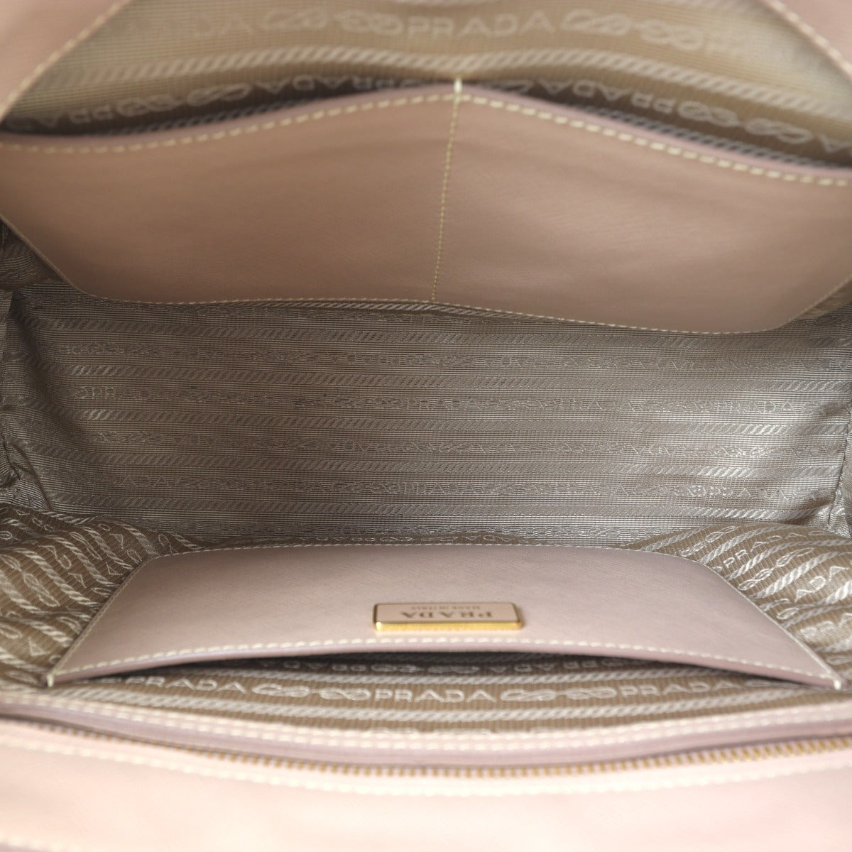Prada Saffiano Lux Galleria Double Zip Tote Medium