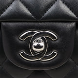 Chanel Classic Double Flap Medium | Black Lambskin