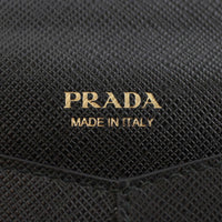 Prada Saffiano Envelope Wallet Stamp