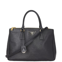 Prada Saffiano Lux Galleria Double Zip Tote Medium
