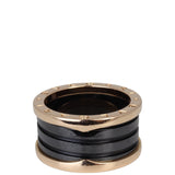 Bvlgari B.Zero1 18k Rose Gold Four Band Ring