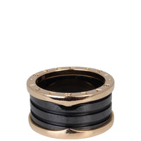 Bvlgari B.Zero1 18k Rose Gold Four Band Ring