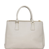 Prada Saffiano Lux Galleria Double Zip Tote Medium